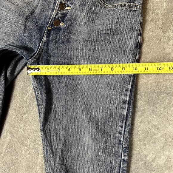 VTG Guess by Georges Marciano Denim Jeans Women's 28 High Rise Tapered 90's USA - Picture 7 of 11